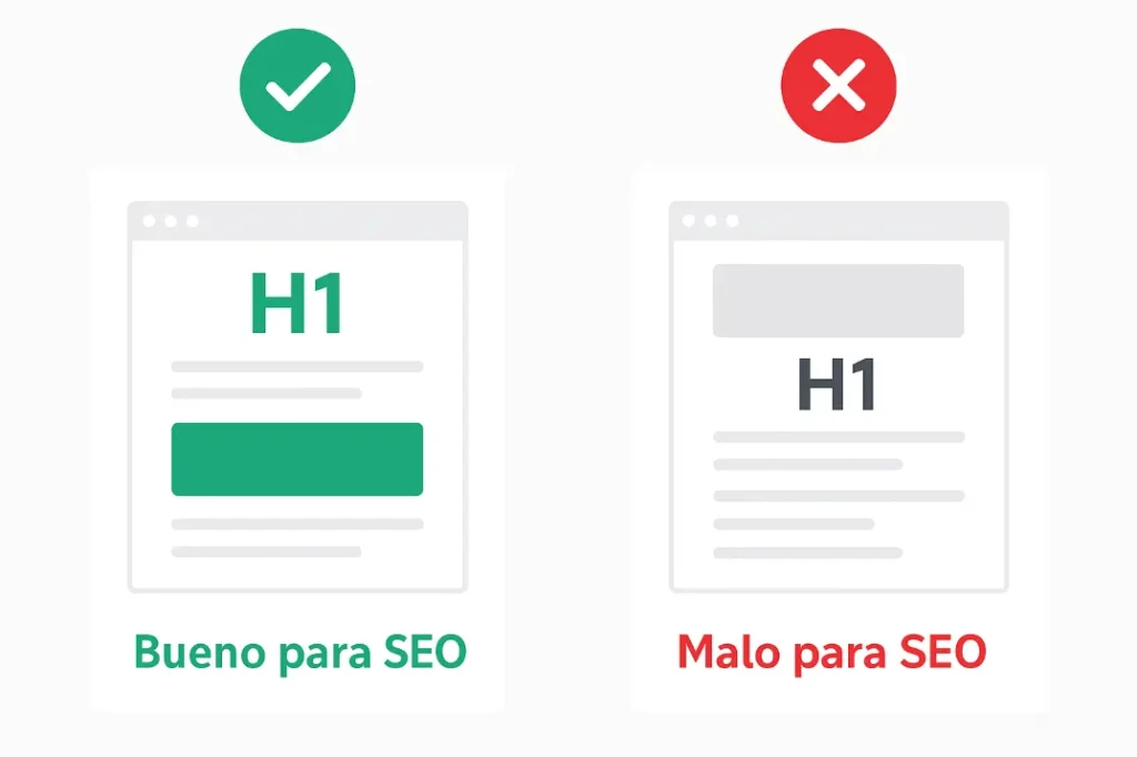 H1 fundamental en SEO