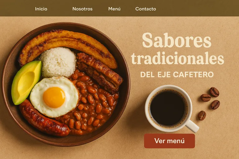 Página web para restaurante en Armenia